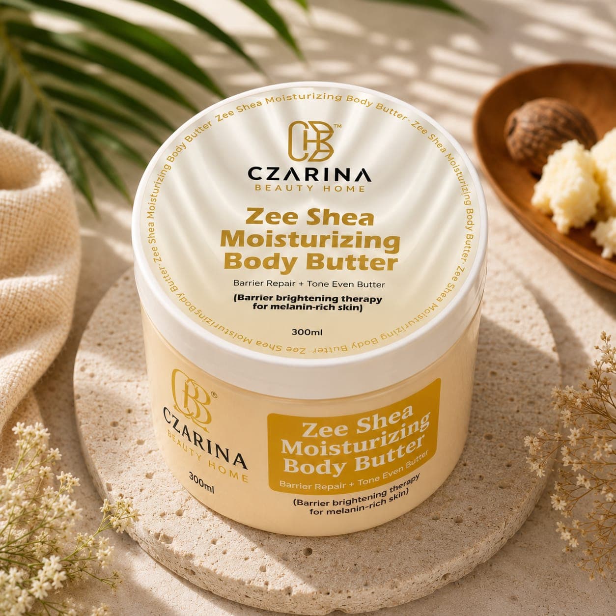 Zee Shea Moisturizing Body Butter, 300 ml jar