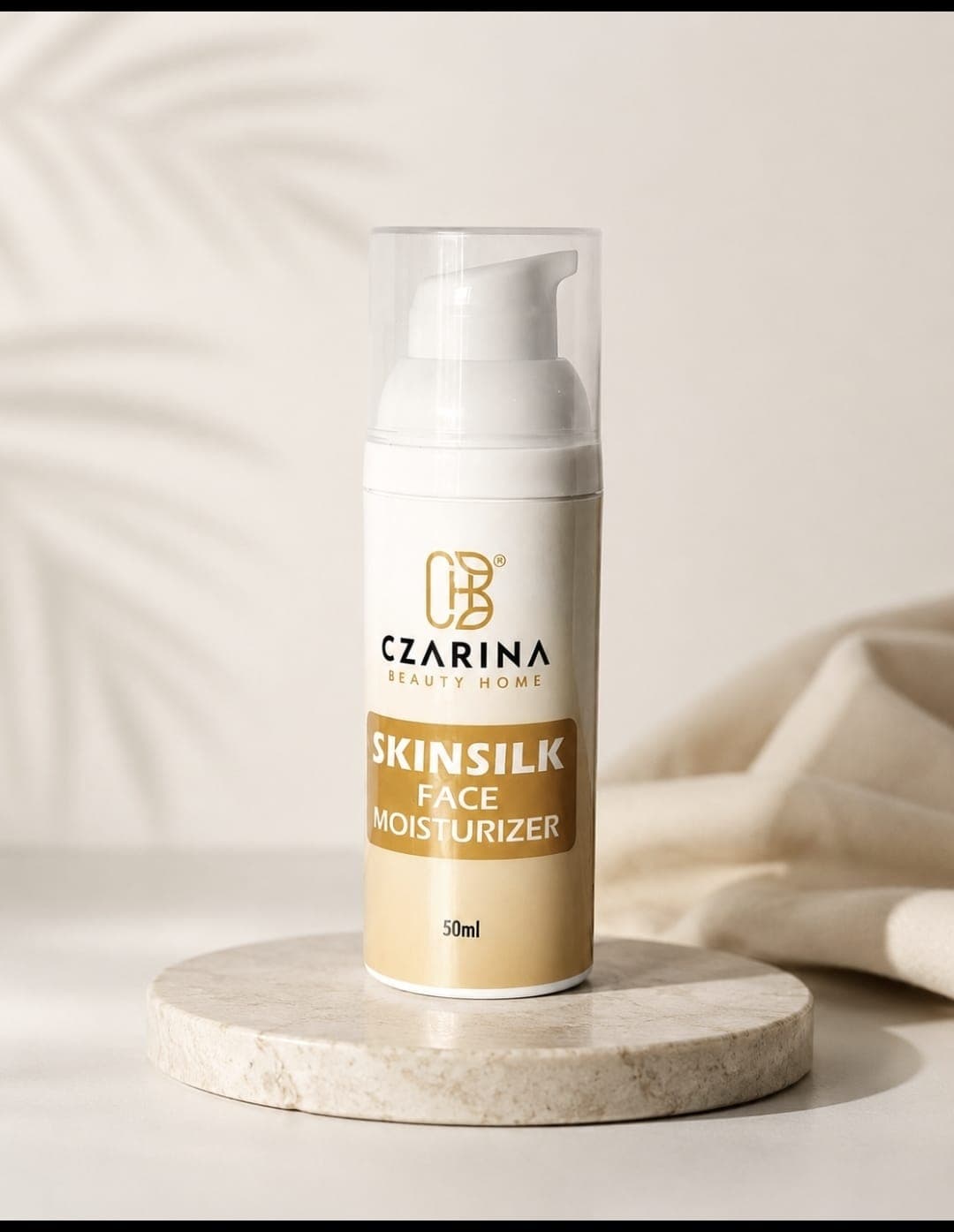 SKINSILK Face Moisturizer, 50 ml pump bottle
